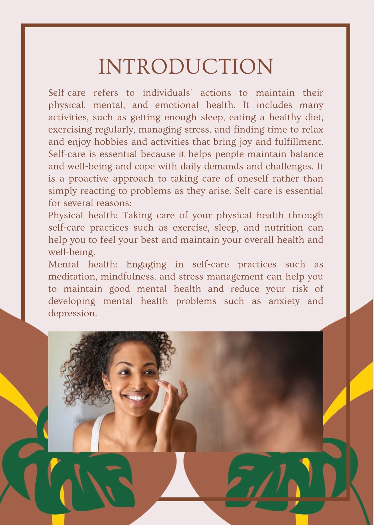 Self Care Workbook for Healing